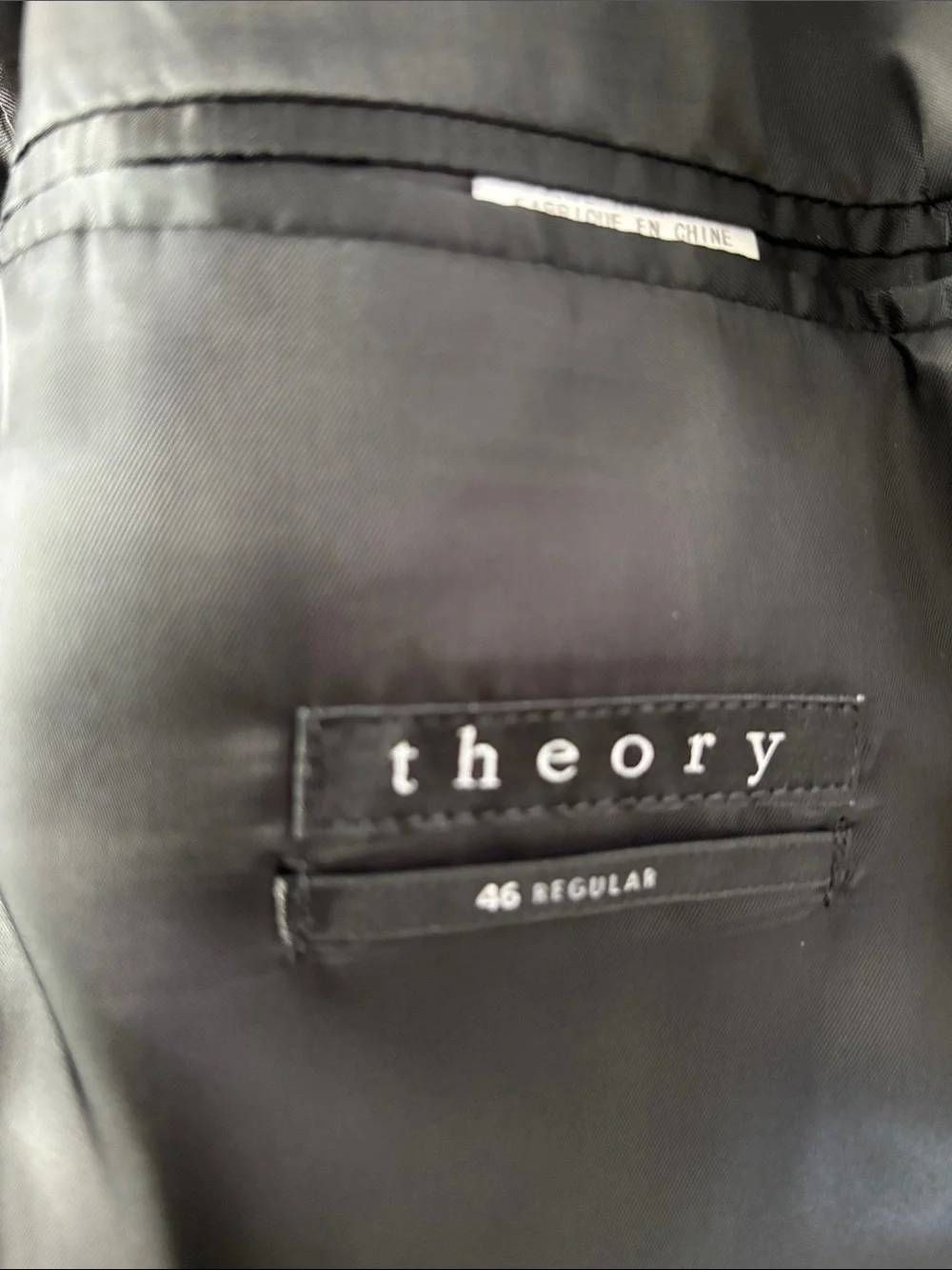 Theory Men's Gray Herringbone Sport Coat